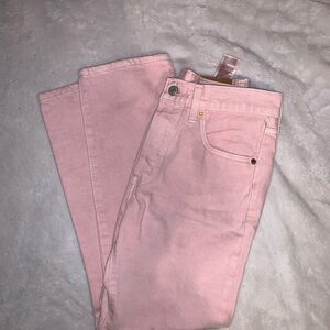 Levi’s women’s 501 original high rise straight leg jeans
